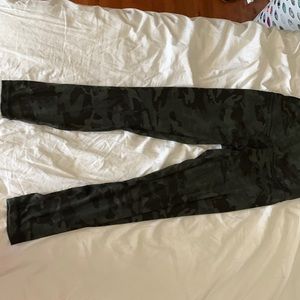 Lululemon align leggings in color Heritage 365 Camo Medium Olive Multi.